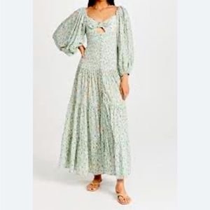 Significant Other Paloma Maxi dress Size 6 Blue floral